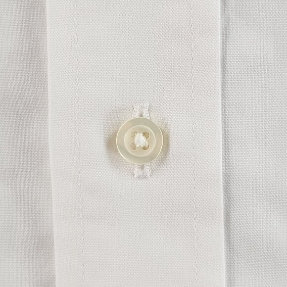Brooks Brothers White Non-Iron 16 32/33 All Cotton Madison Button-Down Men Shirt - Picture 6 of 16